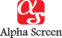Alphascreen logo